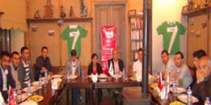 KARSODspor yemekte bir araya geldi
