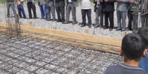 Selim’de cami temeli atıldı