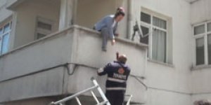 Kars’ta yangın paniği