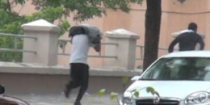 Kars’ta dolu etkili oldu