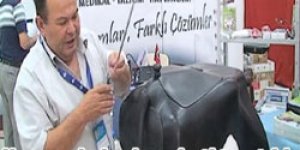 Kongrede inek maketi tanıtıldı