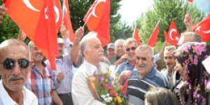 Karsta Coşkulu Karşılama