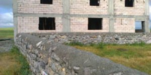 Selim Dölbentli Köyü Camii İnşaatı Yükseliyor