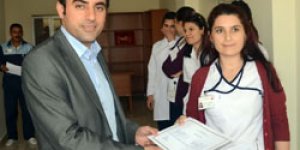 Stres yönetimi sertifikaları dağıtıldı