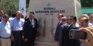 Sarıkamış Şehitlik Anıtı açıldı