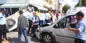 Trafik kazası: 2 yaralı