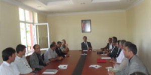 Digor’da şube başkanları toplantısı