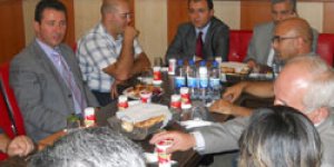 Selim Müftüsüne veda yemeği