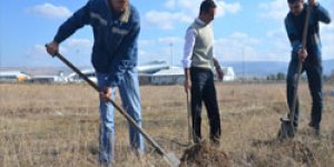 Kars’ta fidan dikimi