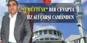 Hz Ali Çarşı Camii Derneğinden Tepki