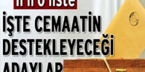 Cemaat Kars’ta MHP’yi destekleyecek