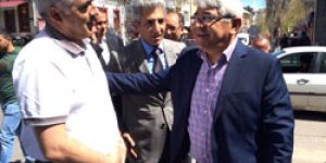 Başkan esnaf ziyaretinde