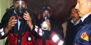 Katilin evi ateşe verildi