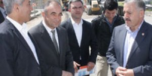 Vekiller Çalışmaları Yerinde İnceledi...