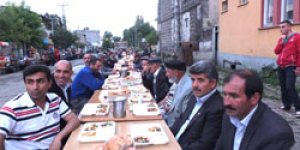 İlçe halkı iftarda buluştu
