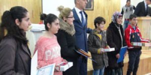 En çok kitap okuyanlar ödüllendirildi