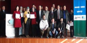 Girişimcilik sertifikaları dağıtıldı