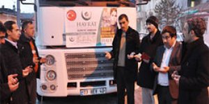 Hayrat TIR’ı Yola Çıktı