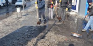 Kars Belediyesi 24 Saat İş Başında