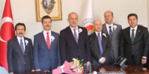 Defterdarlık ekibi KTSO’yu ziyaret etti