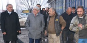 Başkan Sanayi Esnafını Ziyaret Etti