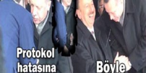 Protokol hatasına böyle sinirlendi