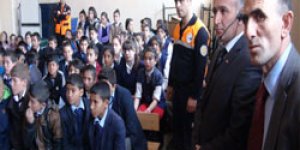 Deprem tatbikat yaptırıldı