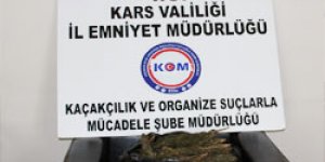 7 kilo esrar maddesi ele geçirildi