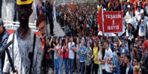 Kars’ta renkli 1 Mayıs