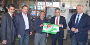 AK Parti adayları sanayide