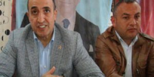 Atilla Kaya MHP Seçim bürosunda