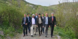 Başkan Kent Ormanı’nda inceleme yaptı