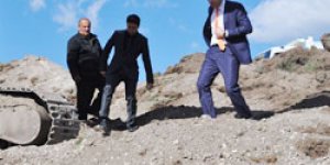 Köy Yollarında Çalışmalar