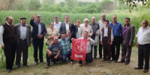MHP Adayı Taner Gökçek Digor’da