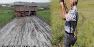 Göldalı köyü yayla yolu yapılıyor