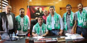 Belediyespor’da imza töreni