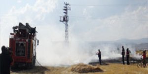 İzolatör yangına sebep oldu