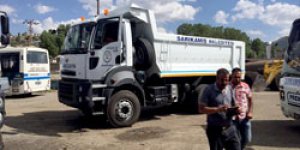 Sarıkamış makine parkını yeniliyor