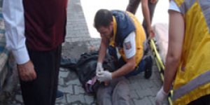 Sokak ortasında yığılıp kaldı