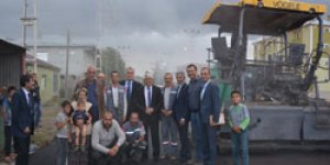 Her yer asfaltlanıyor