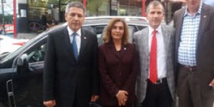 Yiğit, Akyaka’da seçim çalışması yaptı