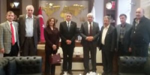 CHP Adayları Başkan’ı Ziyaret Etti