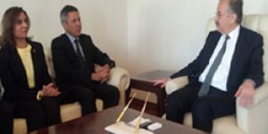 CHP adayları Vali Özdemir’i ziyaret etti