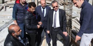 Vali Özdemir İncelemelerde Bulundu