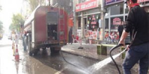 Belediyenin sonbahar temizliği
