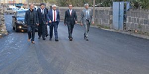 Üniversite Yolu Asfaltlandı