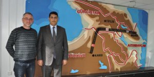 Başkonsolos BTK Şantiyesinde