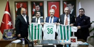 Karsspor’dan AK Parti’ye ziyaret