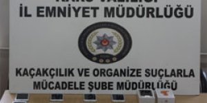 Kaçak Cep Telefonu Yakalandı