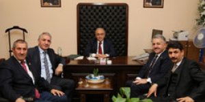 KAI Vekillerinden Elvan’a ziyaret
